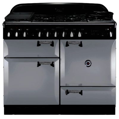 Rangemaster Elan 110cm Dual Fuel 100710 Range Cooker in Royal Pearl with FSD Hob